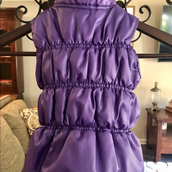 2T purple puffer vest - Picture 4 of 4